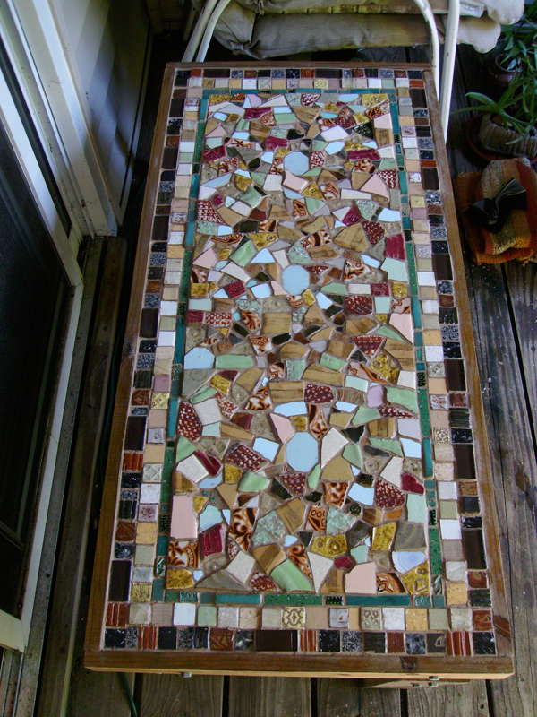 Mosaic Tile Table Top Ideas