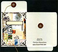 Seed Packet with Collage Insert